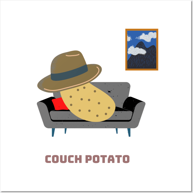 Couch potatoe Wall Art by Lionik09